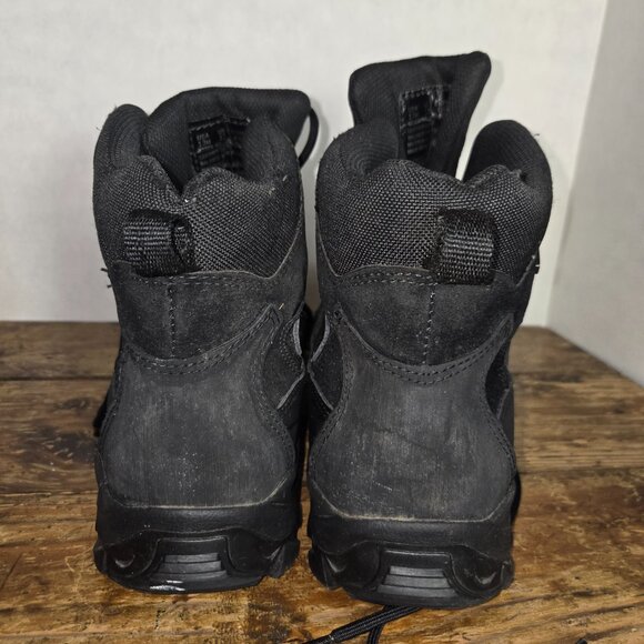 Wolverine Mens Black Leather Work Boots, Skid/Oil/Water Resistant Size 13M - Picture 5 of 12
